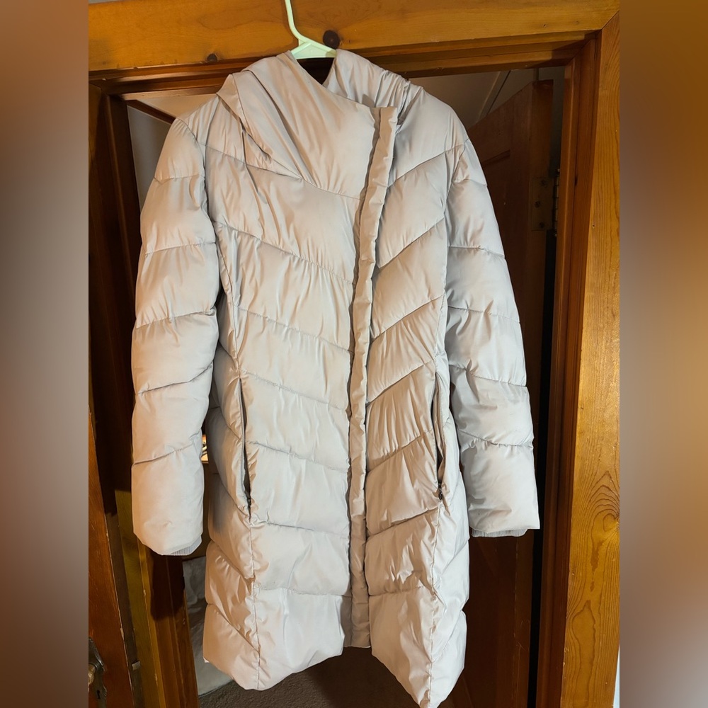Calvin Klein Light Gray Puffer Jacket